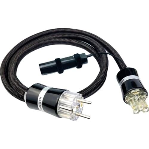 Audiophile NRG-1000 Power Cable HiFi Audio US / EU Power Cord New 72V DBS