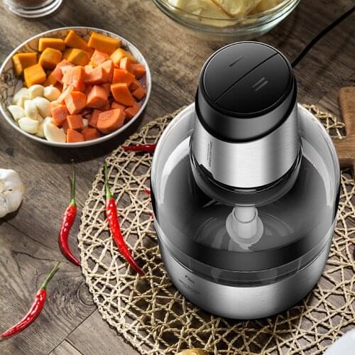 Household Meat Mincer Stainless Steel Meat Grinder Stir Stuffing Meat Mixing Cooking Machine Meat Mincer Grinding Machine