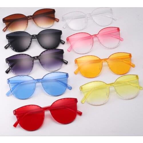 Kids Frameless Headwear, UV400 Outwear Transparent Accessories for Toddler Boys Girls 0-8Y 2021 New Fashion