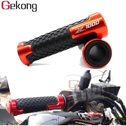 For KAWASAKI Z1000 Z1000SX Z 1000 Z1000 SX Motorcycle Accessories Handlebar Grips Handle Grips Handle bar High quality With logo