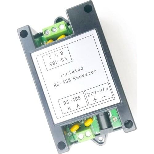 Industrial-grade 485 photoelectric isolator RS485 repeater amplifier distance extender anti-interference and anti-surge