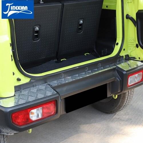 MOPAI Styling Moudings for Suzuki Jimny JB74 Car Rear Bumper Panel Guard Decoration Cover for Suzuki Jimny 2019+ Accessories