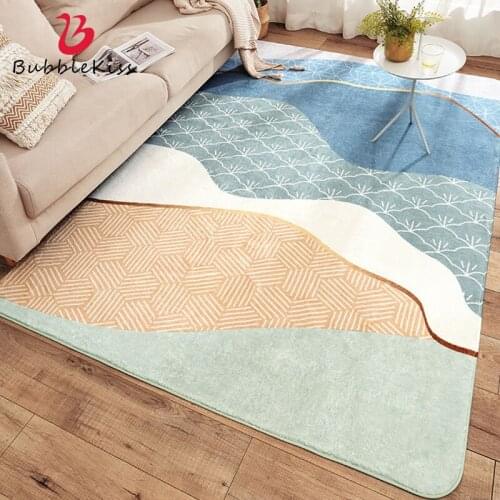Bubble Kiss Carpets For Living Room Lambs Wool Nordic Style Home Decor Rugs Bedroom Area Soft Children Crawling Anti Slip Mats