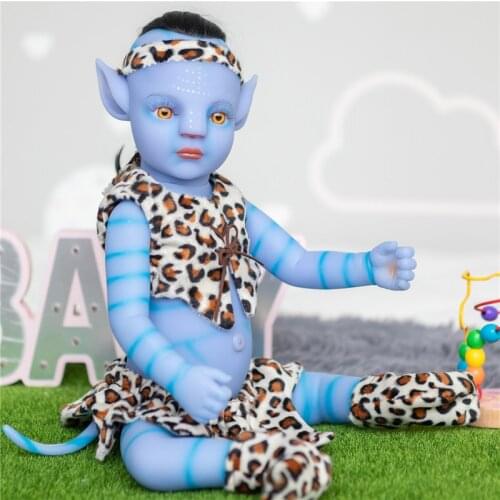 21inch Reborn Dolls Simulation Baby Hand Made High Quality Detailed Painting Avatar Doll Birthday Present Xmas Gift