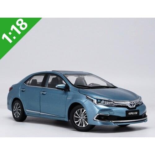 1:18 High Meticulous TOYOTA COROLLA Alloy Model Car Static Metal Model Vehicles With Original Box For Collectibles Gift
