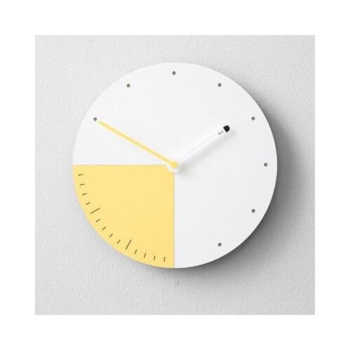 Nordic Style Creative Wall Clock Living Room Modern Personality Wall Digital Clock Modern Contracted Fashion Mute Wall Watch