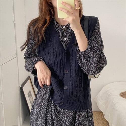 New Oversize Womens Sweaters Autumn Vintage Cardigans Loose Winter Sweater Knitted New Women Cardigan Knit Button Loose