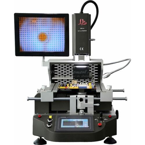 5300W LY G700 3 zones Align BGA rework station IR and Hot Air BGA Machine with Direct Heat Accessories Combination