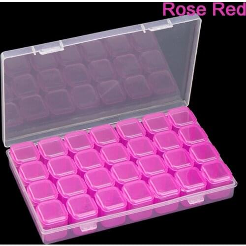 Diamond Painting Tools 28Cells Plastic Storage Box Tool Accessories for Diamond Painting Embroidery Sale