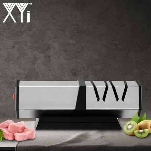 Professional Knife Sharpener Hexagonal Electric Diamand knife Sharpener Whetstone Kitchen Knives Sharpening Grinder Stone Tools