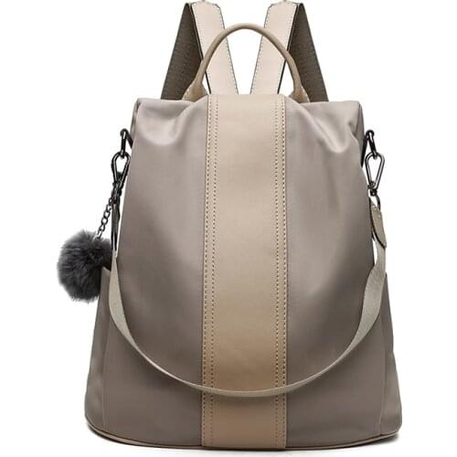 Women Lady Backpack Shoulder School Bag Waterproof Anti-theft For Coin Money Cards Books Holder New