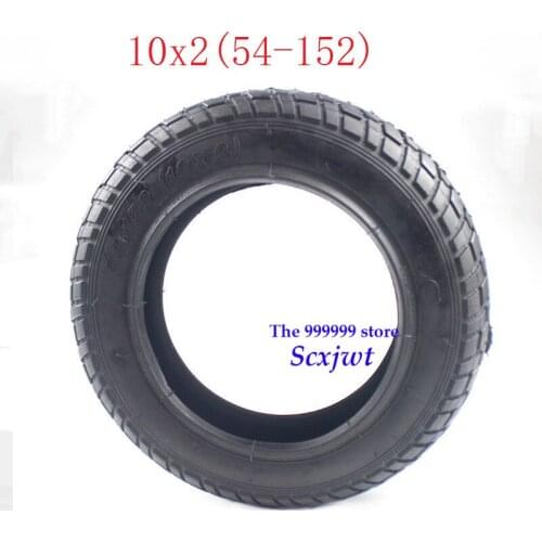 Good quality hot sale 10X2 / 10X2.0 / 54-152 Tire with Inner Tube for 10 Inch Balance Scooter Gas Electric Scooters and e-Bike