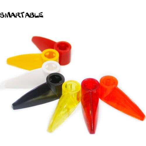 Smartable technic ev3 x346 BIONICLE 1x3 tooth brick block MOC parts DIY Toys Compatible 41669 50pcs/lot for boy gift