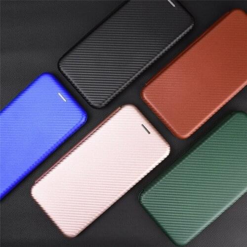 Specially designed Carbon Fiber Magnetic Flip Holster Phone Case Cover for One Plus Nord Phone
