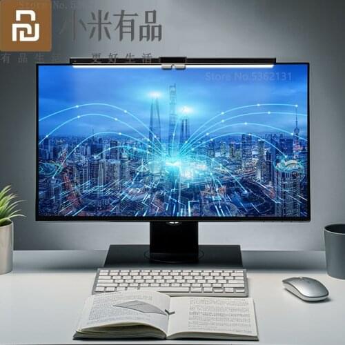 Youpin Computer Monitor Light Stepless Dimming Reading Eye-Care LED Desk Lamp Screenbar Hanging Light For Computer PC Monitor