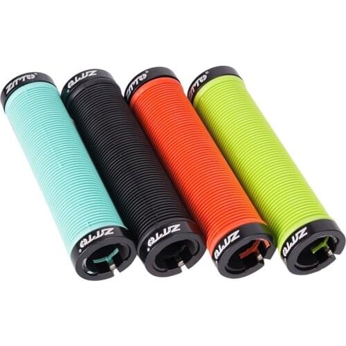 Cycling Handlebar Grips Silicone Gel Lock on Anti Slip Handle Bar Sleeve For MTB Mountain Bike Folding Bike Road Bicycle Parts