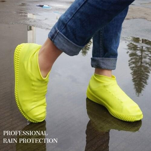 Boots Waterproof Shoe Cover Silicone Material Unisex Shoes Protectors Rain Boots Indoor Outdoor Days Unisex Shoes Protectors