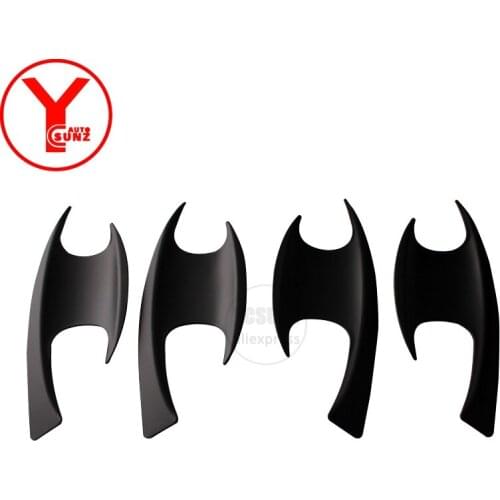 YCSUNZ ABS car styling matte black side door parts handle protector auto accessories for ford ecosport titanium 2017 2018 2019