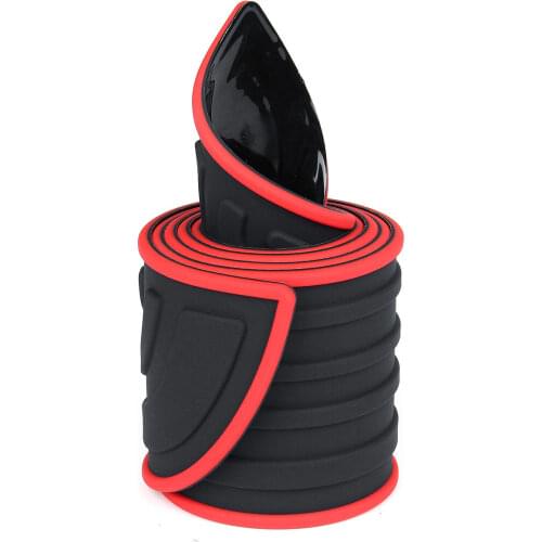 Car Rear Trunk Sill Bumper Guard Protector Rubber Pad Cover Strip