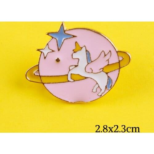 Skull Pins Unicorn Space Lapel Pin Bags Badge Gifts Anime Icons Panda Bunny Enamel Pins Metal Badges On Anime Backpack