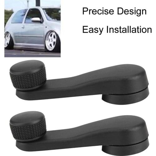 2pcs Car Window Regulator Handle 1H0837581 for VW Golf MK3 MK4 Vento Bora Polo 1997-2010 Winder Crank Riser Kit Auto Parts