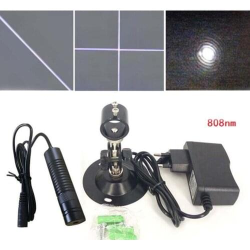 808nm 200mW Infrared Line Laser Module Interactive Projection Positioning Sight Sensor Head