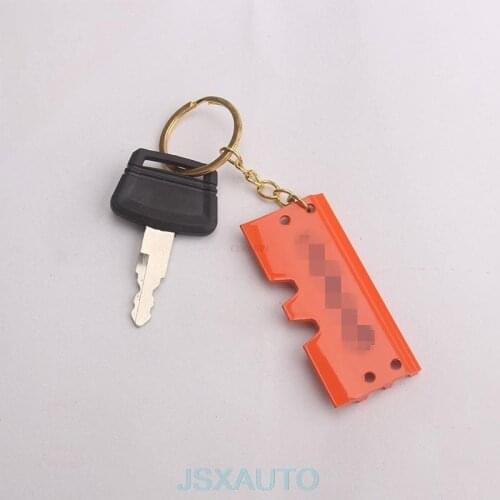 Excavator Accessories key Keychain for HITACHI EX60/70/120/200/240/360-3-6