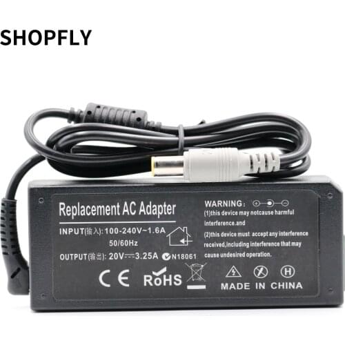 20V 3.25A 65W Laptop AC Adapter Power Supply Charger For IBM Lenovo X200 X210 X220 X230