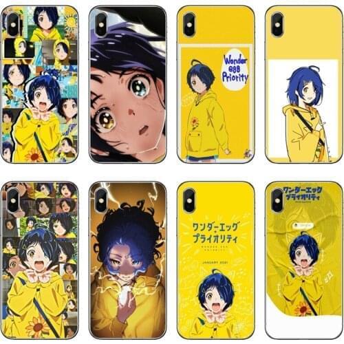 Wonder Egg Priority Ai Kawaii Soft phone cover case For Huawei P40 P30 P20 Pro P10 P9 Lite Y5 Y6 Y7 Y9 P Smart Plus 2018 2019