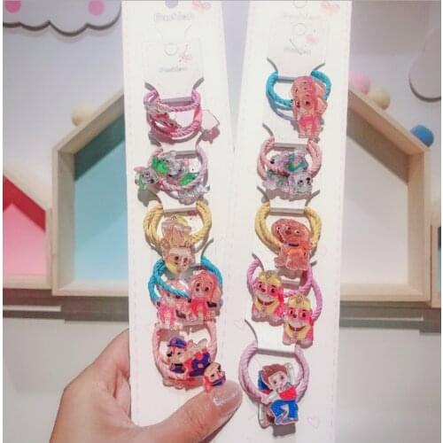 Paw Patrol New Girls Cute Colorful Hairpins Kids Sweet Headband Hair Ornament Clips Fashion Hair Accessories for Gift