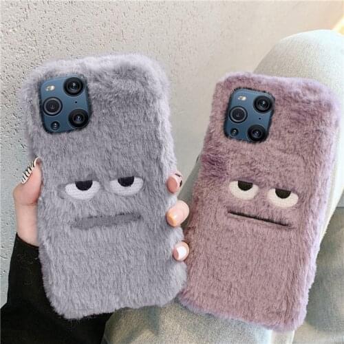 2021 New Fashion Phone Case For OPPO Find X3 Pro Neo 5G Plush Soft Frame Cover For OPPO Find X2 Pro Lite Neo 5G Protective Cases