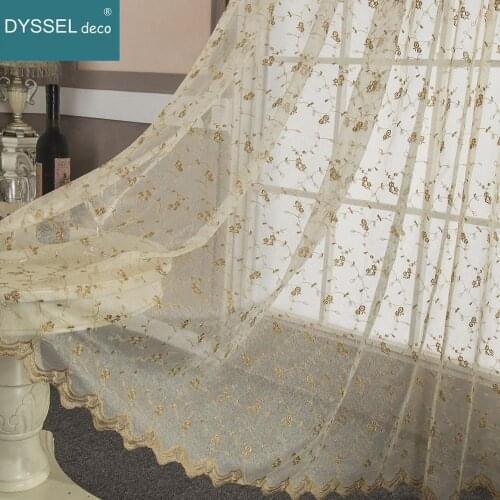 DYSSEL deco Curtains In The Living Room On The Window