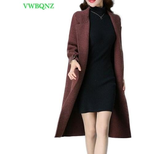 New Plus size Women Sweater Coat Autumn Winter Korean Womens Loose Knit Cardigan Female Army Green Coat Shawl Sweaters 5XL A753