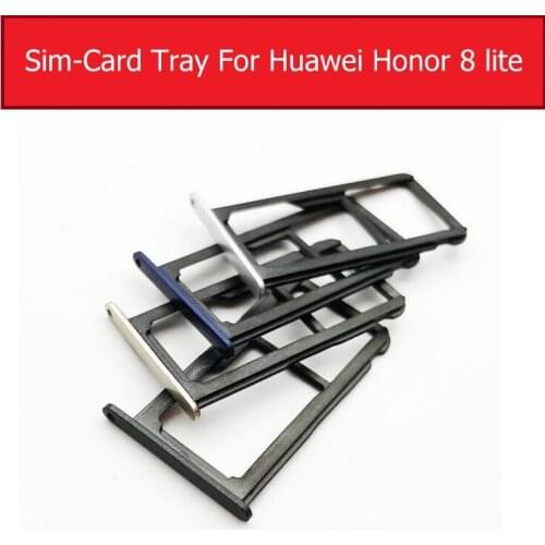 SIM & Memory Card Tray Adapter For Huawei Honor 8 Lite/p8 lite 2017/p9 PRA LA1/LX1/AL00/AL00X/TL10/L09/L19 Micro Sd Card holder
