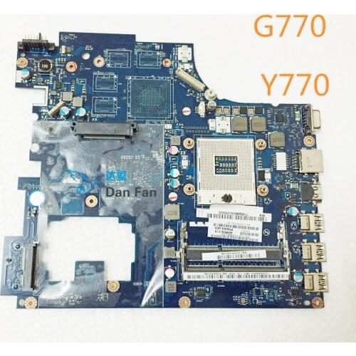 For Lenovo G770 Y770 Laptop Motherboard PIWG4 LA-6758P Mainboard 100%tested fully work