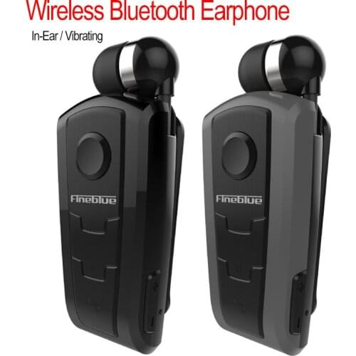 Mini In-Ear Vibrating Alert Wear Clip Hands Free Earphone For Smartphones Portable Wireless Bluetooth Earphone For Smartphones