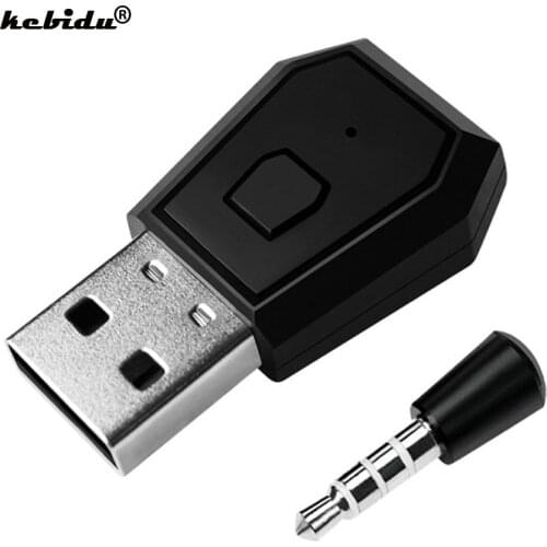 Mini USB Headset Bluetooth 4.0 Adapter Dongle Receiver Portable Game Accessory for PS4 Controller for All Bluetooth Headsets