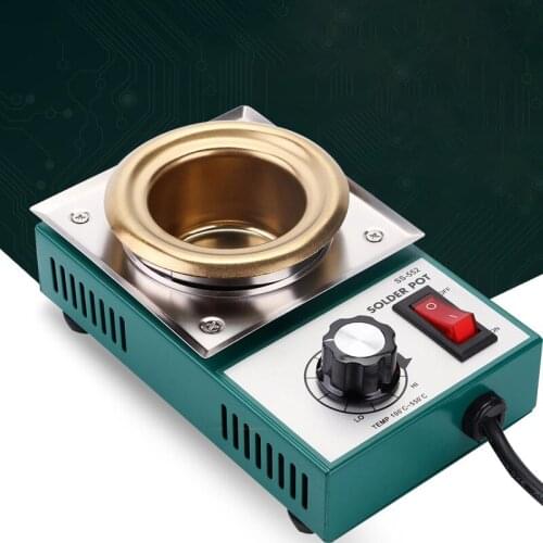 Tin Melting Furnace Lead-free Temperature Adjustable Ttanium Plated Soldering Furnace Environmental Tin Melting Furnace SS-553H
