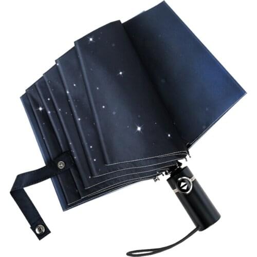 Fully Automatic Umbrella Men Windproof High Quality Luxury Ladies Umbrella Strong Travel Sunshade Large Travel Umbrellas A6A