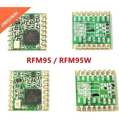 RFM95 868 RFM95W 868Mhz LORA SX1276 wireless transceiver module RFM95W-868S2 FCC ROHS ETSI REACH Certificated