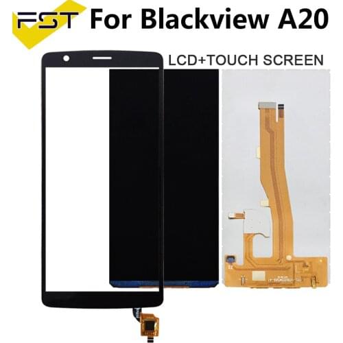 5.5''For BlackView A20 LCD Display+Touch Screen Digitizer for BlackView A20 Pro LCD Sensor Display Lcd Screen Touch Parts+Tools