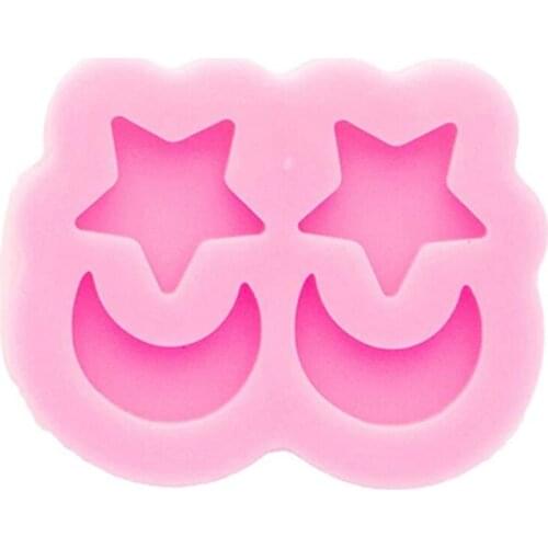 Jewelry Mold Gemstone Jewelry Silicone Mold is Suitable for Resin Epoxy Resin Diy Craft Earrings Pendant Earrings Jewel