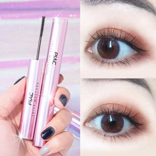 Small Brush Head Mascara Slender Thick Curling Lengthening Lashes Extension Waterproof Rimel Long Lasting Mascara Makeup TSLM2
