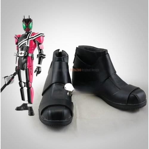 Masked Rider Decade Anime Characters Shoe Cosplay Shoes Boots Party Costume Prop
