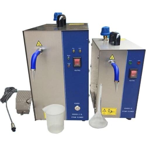 High-Temperature Steam Cleaner Machine DS400S-3.5L Stainless Steel High-Temperature Jet Jewelry Cleaner High-Power Steam Cleaner
