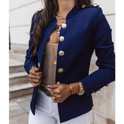 Office Coat Women 2021 Long Sleeve Slim Breasted Blazer Red Jacket Harajuku Streetwear Clothes Autumn Genuine Fashion Limited