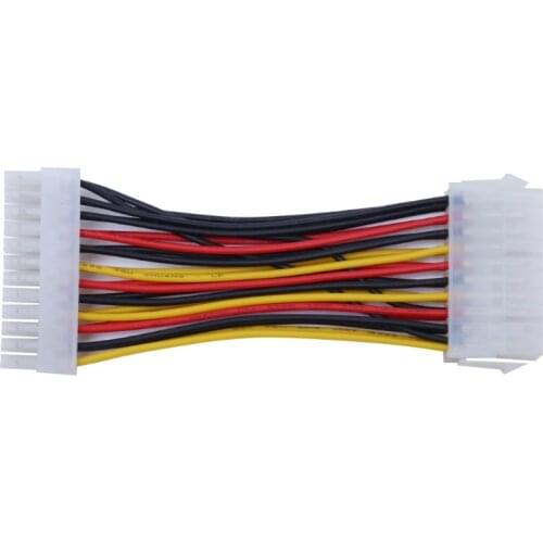 1PC ATX 20-Pin Male To 24-Pin Female Power Supply Adapter Cable For Laptop PC New hot