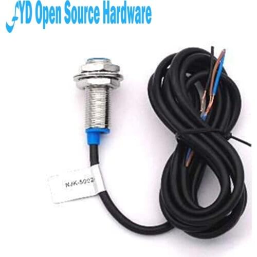 1pcs NJK-5002C Hall Effect Sensor Proximity Switch NPN 3-Wires Normally Open + Magne