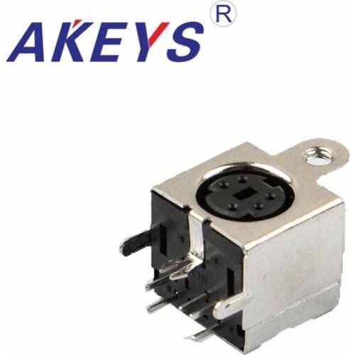 10PCS MDC-5-18 Mounting Female DIN 5 Jacks S-video Adapter Sockets S Terminal