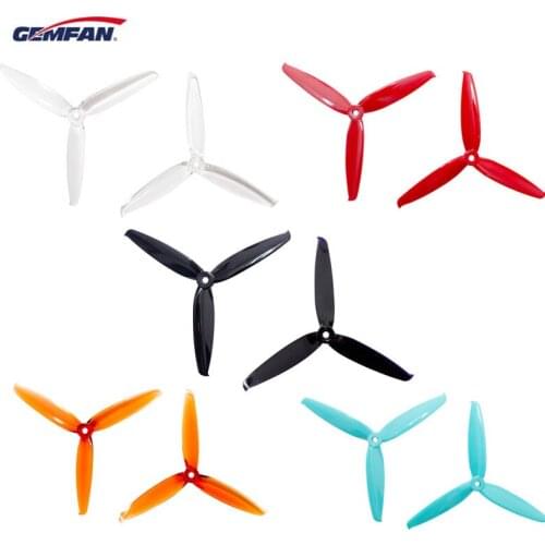 2 Pairs Gemfan Flash 6042 6x4.2x3 6 Inch 3-Blade PC CW CCW Propeller for RC Models Multicopter Frame ESC Spare Part